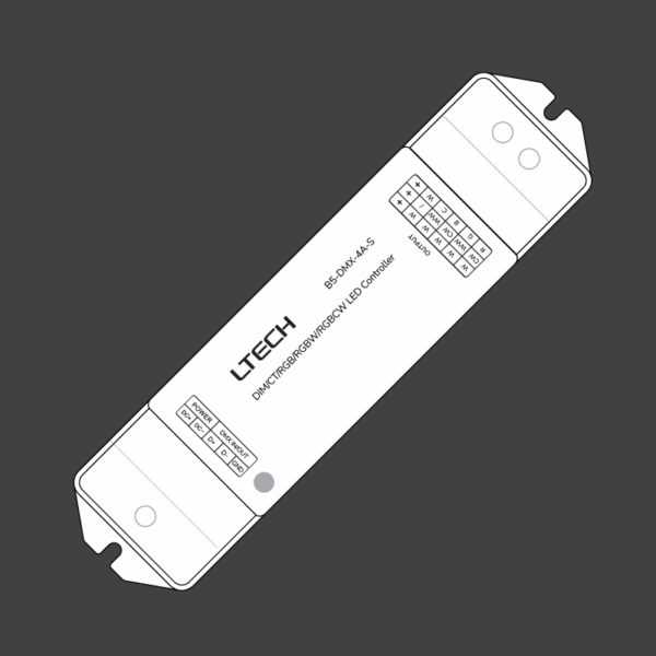 B5-DMX-4A-S Bluetooth Constant Voltage LED Controller